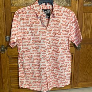 Coca Cola Spell Out Shirt